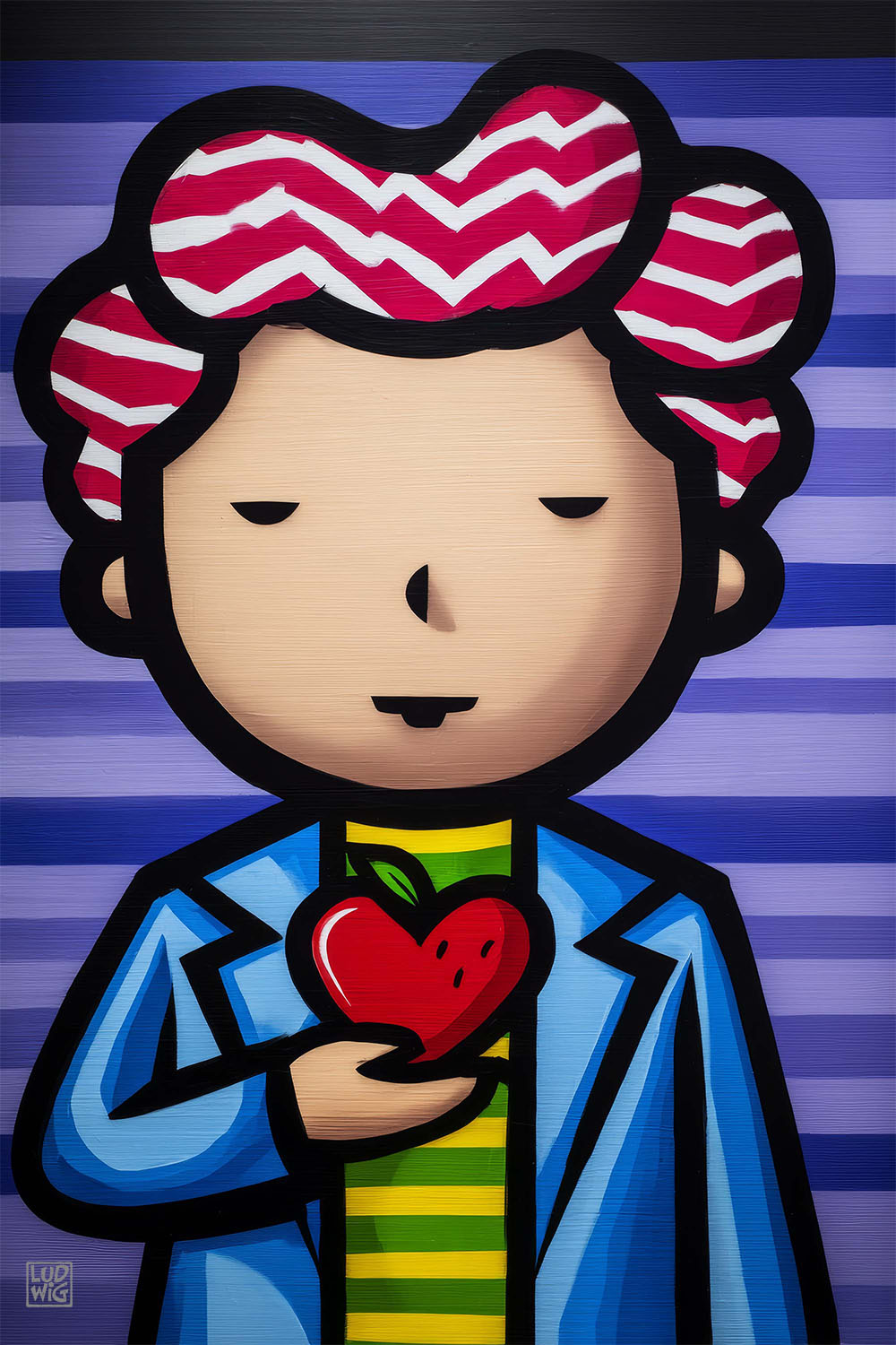 Apple Heart Kid by Ludwig